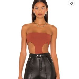 NWT! Superdown Darcey Cut Out Bodysuit